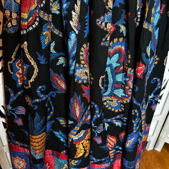 Farm Rio x Anthropologie Puff Sleeve Maxi Dress. Excluded from Sale - Picture 6 of 10